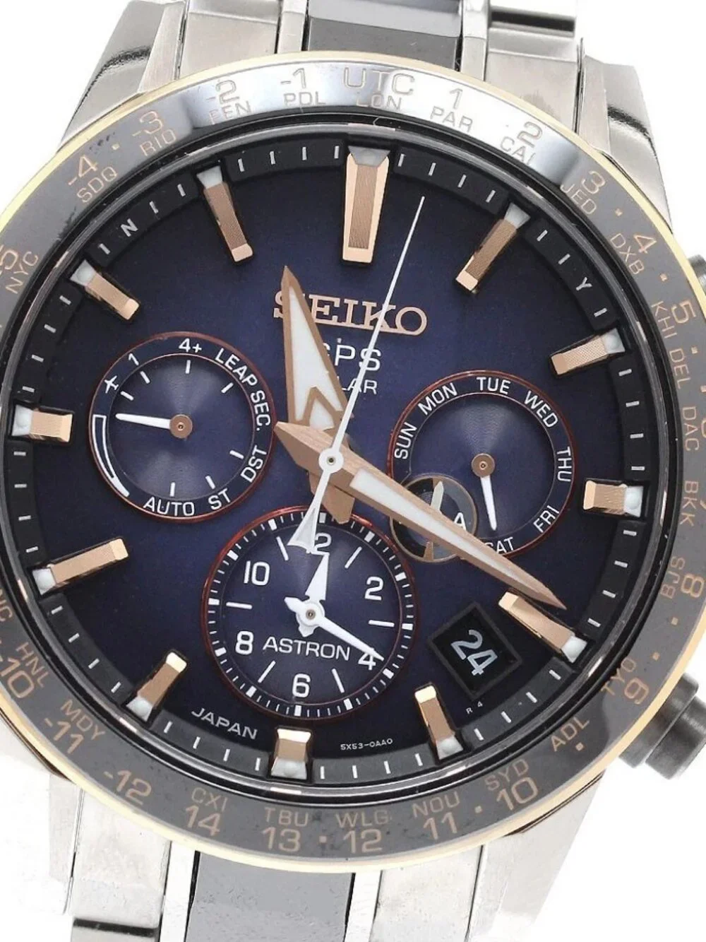 Casio Oceanus OCW-T4000-1AJF Black solar Titanium radio mens watch USA ship 42mm